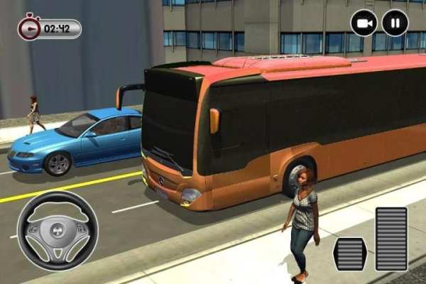 American Coach Bus Driving Simulator 2019 screenshot 1
