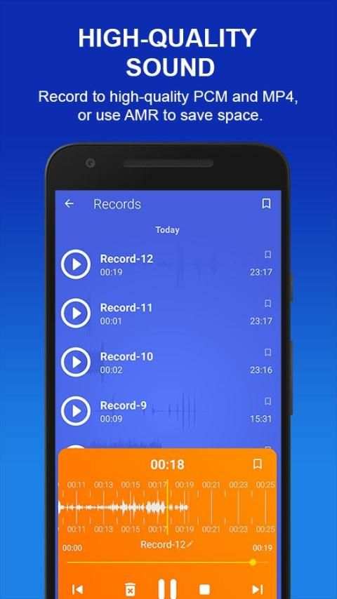 Voice Recorder 6 تصوير الشاشة