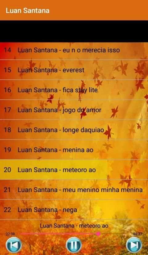 Luan Santana - Músicas Nova 3 تصوير الشاشة