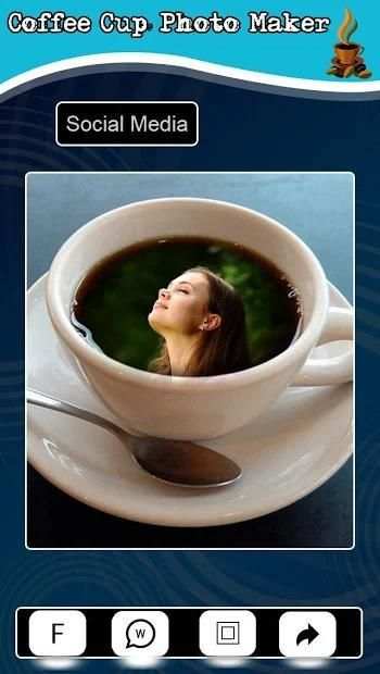 Coffee Cup Photo Maker screenshot 1