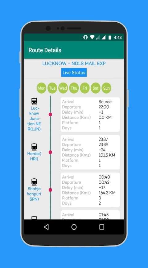 Live Train Status & Train Details 2019 screenshot 4