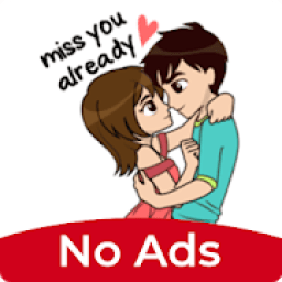 WAStickerApps - Love Stickers Pack for WhatsApp आइकन