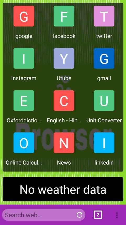 One Browser screenshot 2