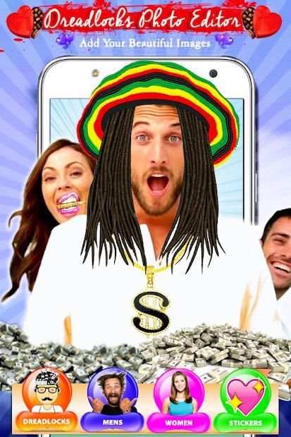 Dreadlocks Hair Photo Montage screenshot 2
