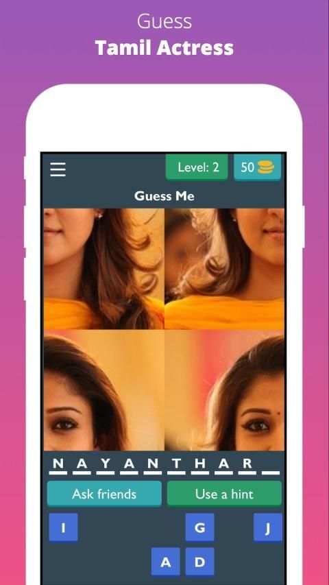 Tamil Quiz game - Guess Tamil Actor, Tamil Actress screenshot 5