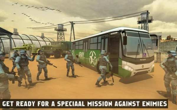 US ARMY AIRCRAFT WAR BUS MILITARY TRANSPORT 2019 screenshot 5