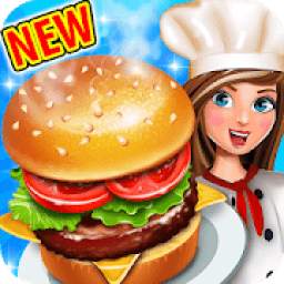 Crazy Burger Recipe Cooking Game: Chef Stories