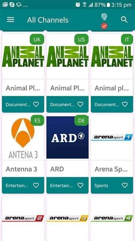 TVTAP V2 PRO 1 تصوير الشاشة