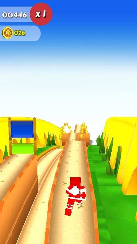 Power Iron Ninja Subway Steel Craft Dash screenshot 1