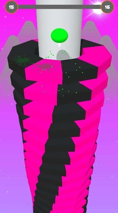 Stack Helix Ball - Plateformes Jump screenshot 2
