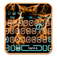 Pencahayaan Neon Keyboard
