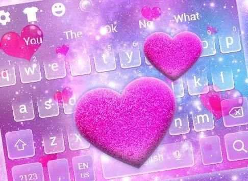 Galaxy Love Keyboard स्क्रीनशॉट 2
