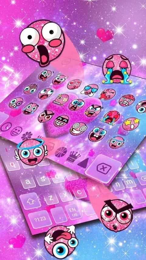 Galaxy Love Keyboard स्क्रीनशॉट 4