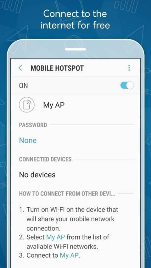 Tethering for WiFi Master Key screenshot 2