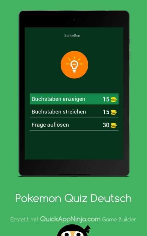 Pokemon Quiz Deutsch screenshot 2