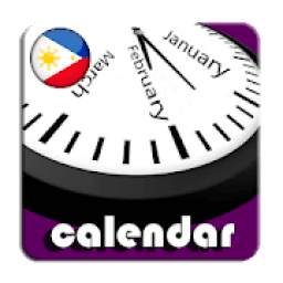2019 Philippines National Holiday Calendar
