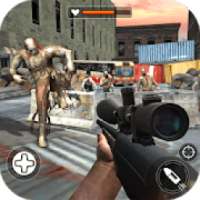 Zombie Survival Hunter 2019 - The Last Survivor logo