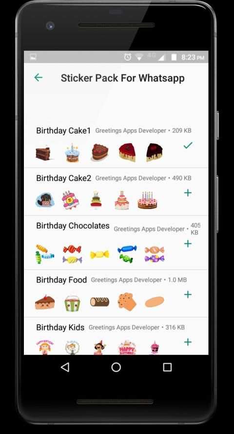 Birthday Stickers For Whatsapp - WAStickerApps screenshot 6