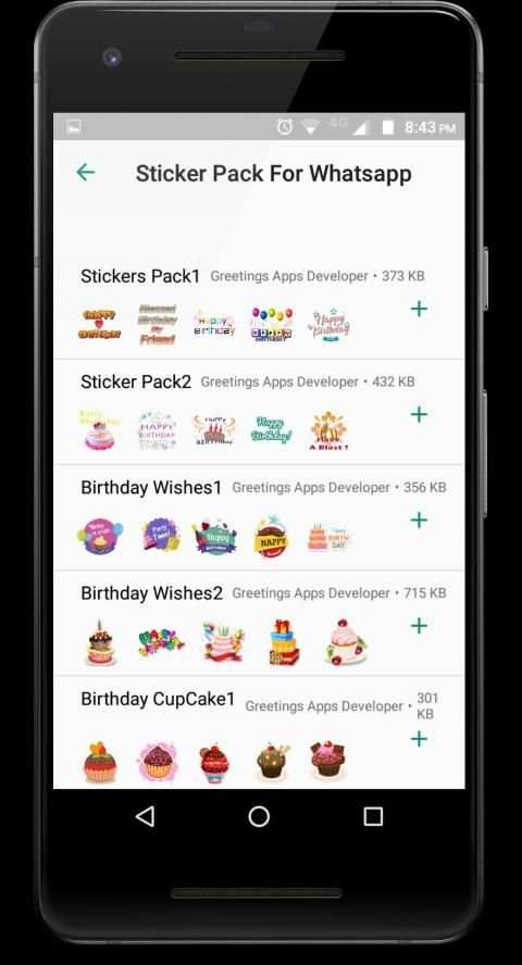 Birthday Stickers For Whatsapp - WAStickerApps screenshot 5