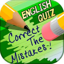 Find The Mistakes English Grammar Quiz