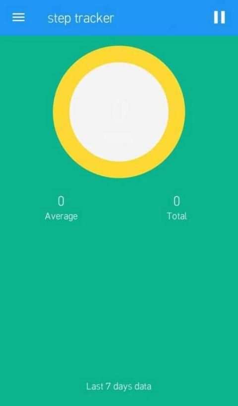 step tracker screenshot 1