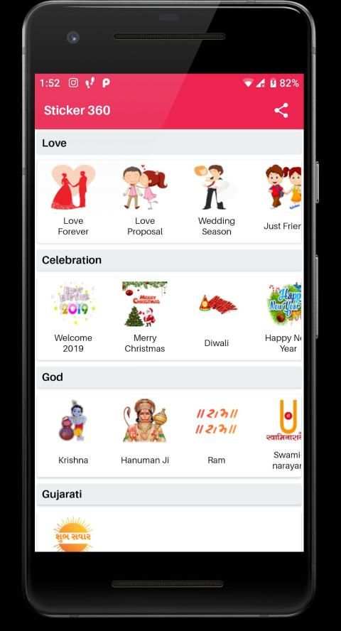 Sticker 360 - WAStickerApp screenshot 4