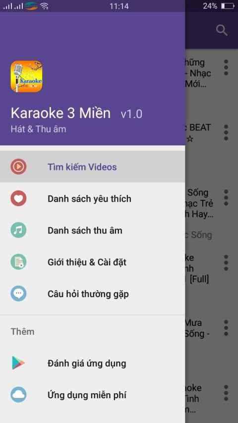 Karaoke Live - Hát Karaoke screenshot 1