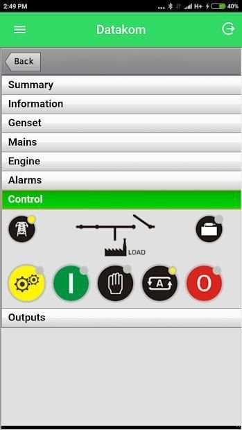 Datakom App स्क्रीनशॉट 4