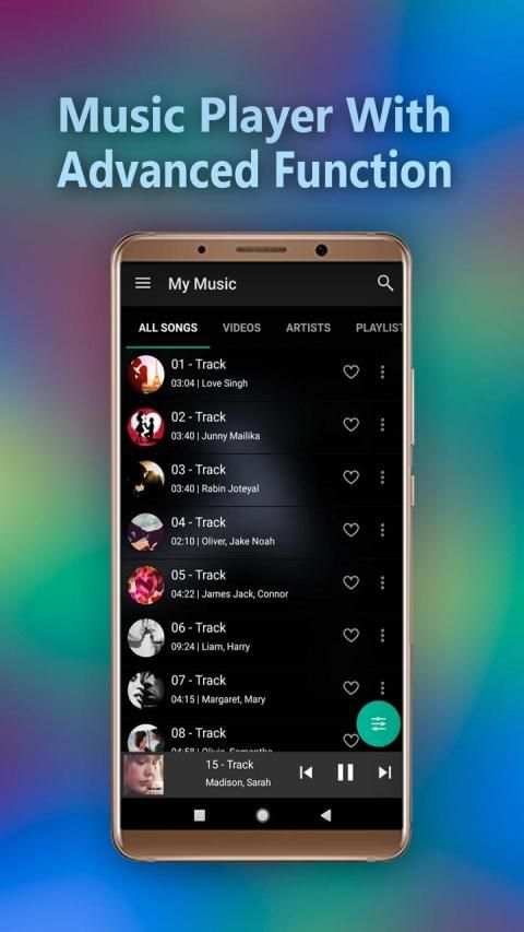 Music player - MP3 Player स्क्रीनशॉट 4
