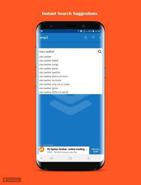 emp3 - mp3 music downloader स्क्रीनशॉट 2