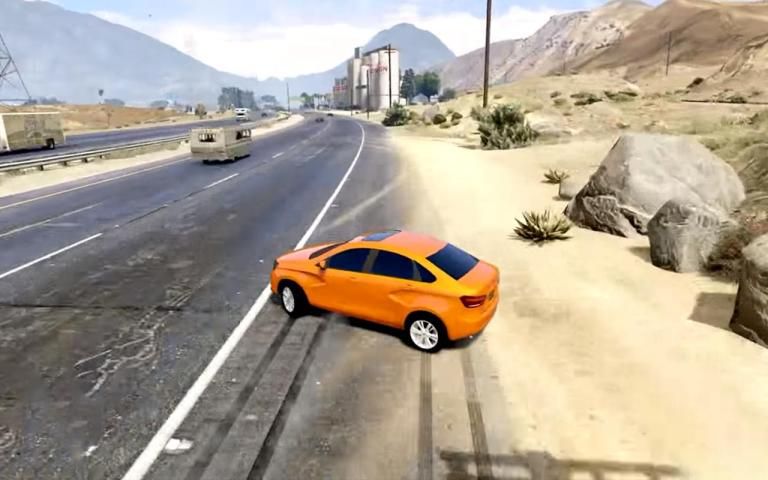 Вождение Машины Лада Веста Симулятор screenshot 1