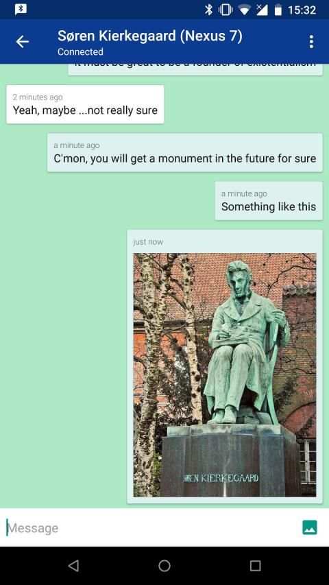 Bluetooth Chat screenshot 3