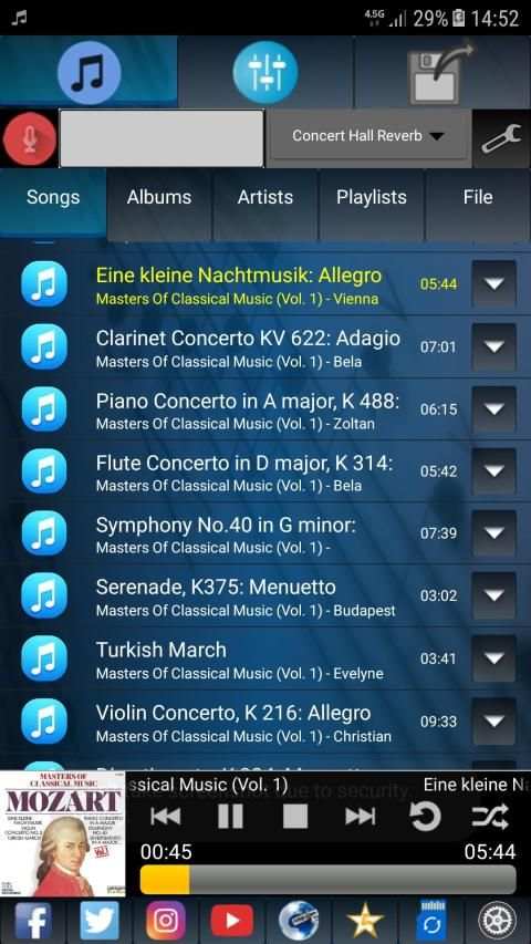 FXMusic Audio Player Karaoke screenshot 4