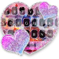 Sparkling Romantic Love Keyboard on 9Apps