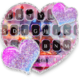 Sparkling Romantic Love Keyboard आइकन