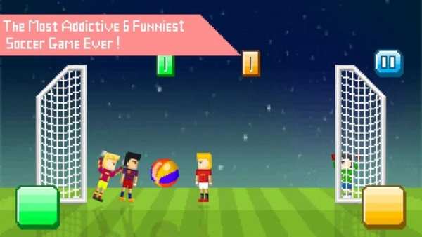 Funny Soccer - 2 Player Games screenshot 5