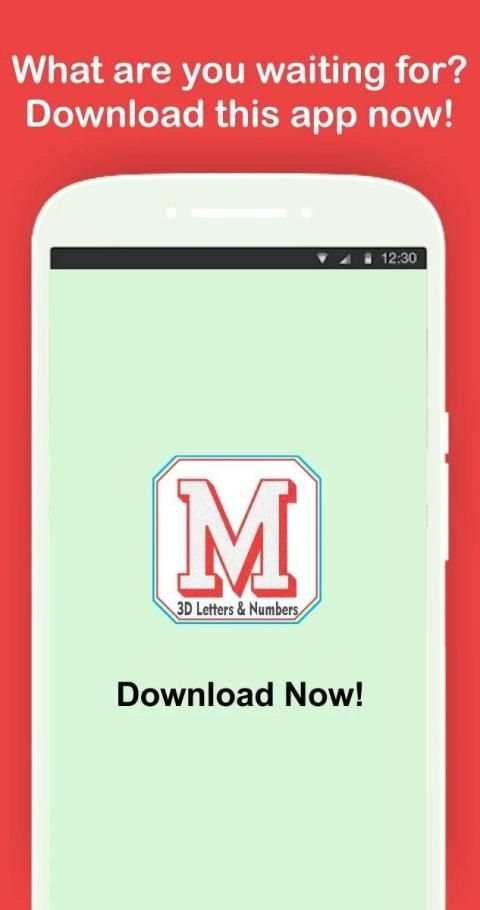 Draw 3D Alphabet Letters & Numbers Step by Step screenshot 1