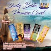 Daily Bible promise cards - Kannada English Tamil