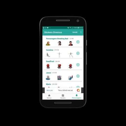 Figurinhas para WhatsApp - Stickers Diversos screenshot 2