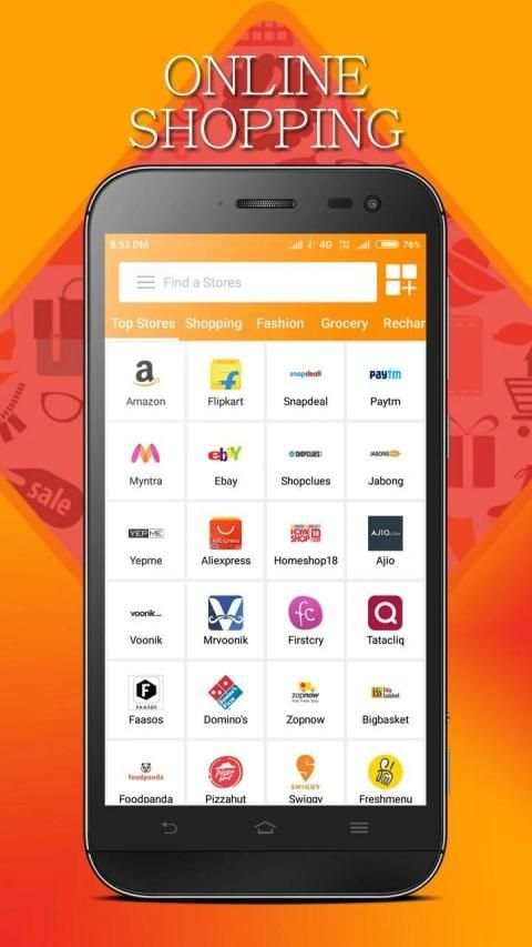all in Online Shopping App screenshot 5