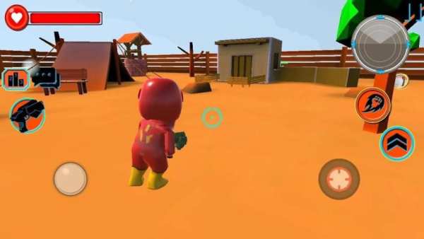 Mini Hero Militia 3D स्क्रीनशॉट 3