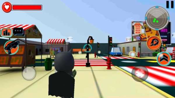 Mini Hero Militia 3D स्क्रीनशॉट 5