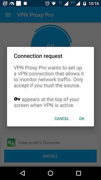 Free VPN Proxy स्क्रीनशॉट 1