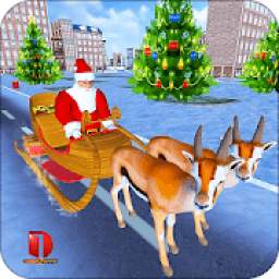 Christmas Santa Rush Delivery- Gift Game