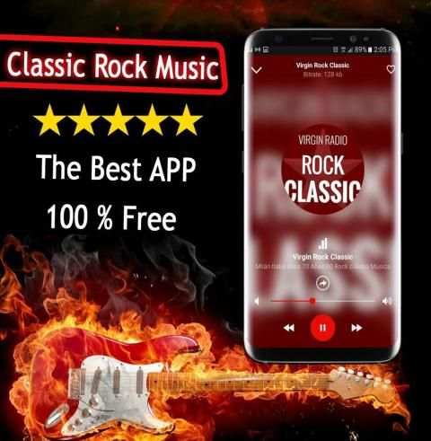 Classic Rock Free Music स्क्रीनशॉट 2