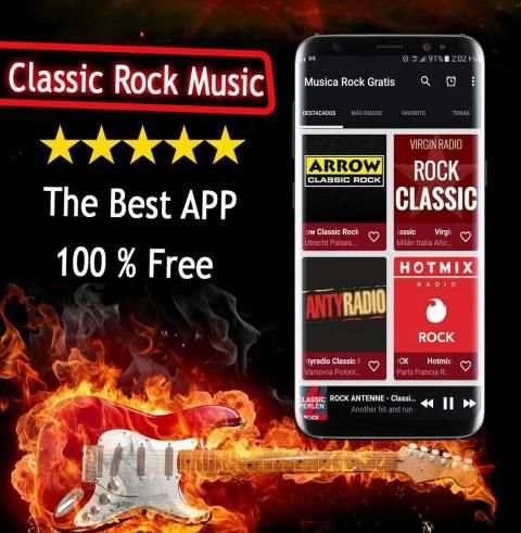 Classic Rock Free Music स्क्रीनशॉट 1