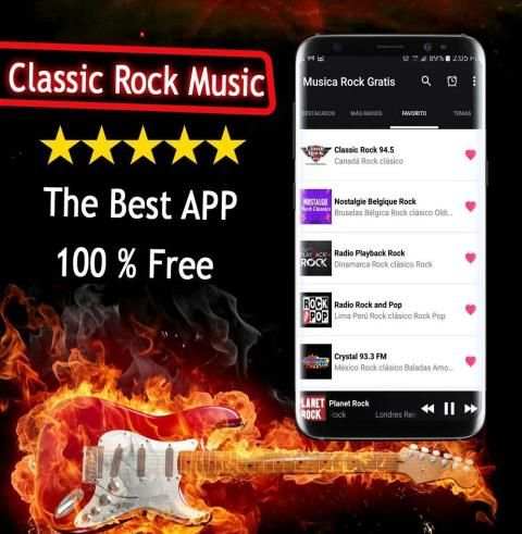 Classic Rock Free Music स्क्रीनशॉट 5