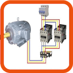 Three Phase Motor Wiring Circuit आइकन
