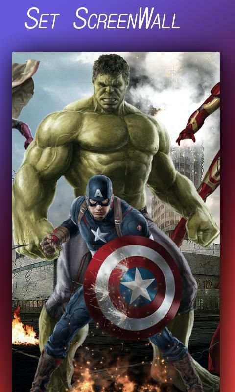 Avengers Infinity Superheros Wallpapers HD स्क्रीनशॉट 4
