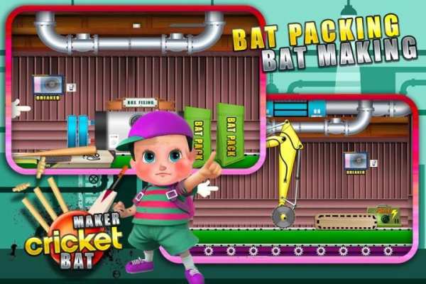 Pembuatan Pabrik Bat Cricket screenshot 4